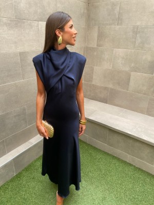 Robe bleu marine Naibiri