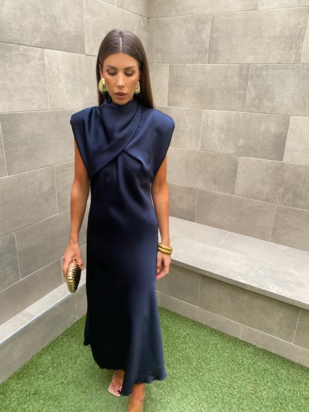 Vestido Naibiri Azul Marino 2