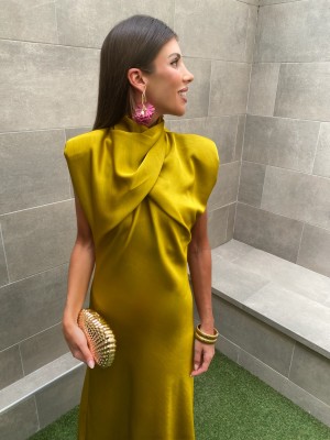 Robe moutarde Naibiri