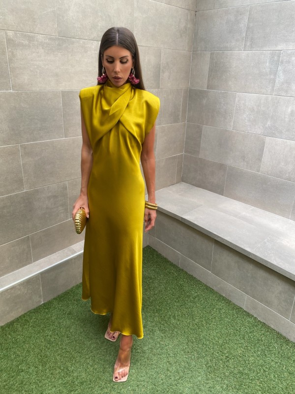 Naibiri Mustard Dress