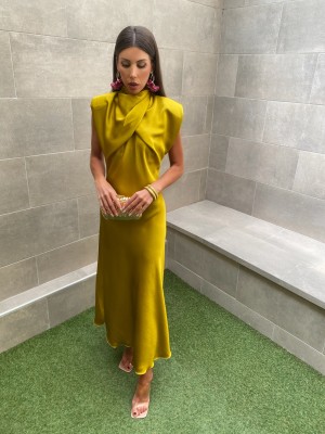 Naibiri Mustard Dress