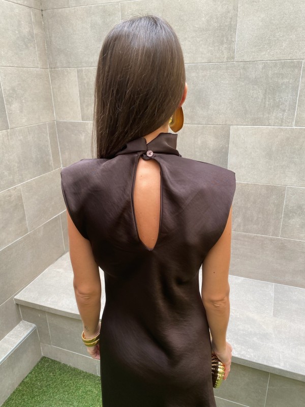 Vestido Naibiri Marrón