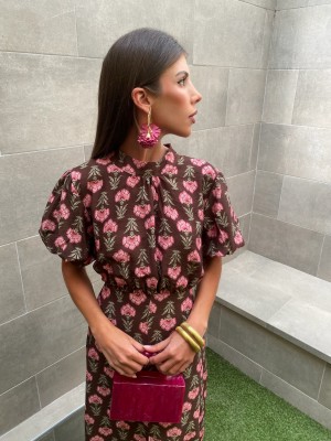 Vestido Moraleja Marrón