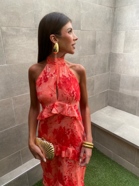 Vestido Sarajevo Salmón 2