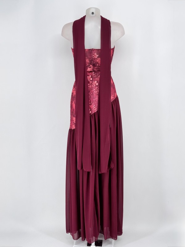 Vestido Brava Wine