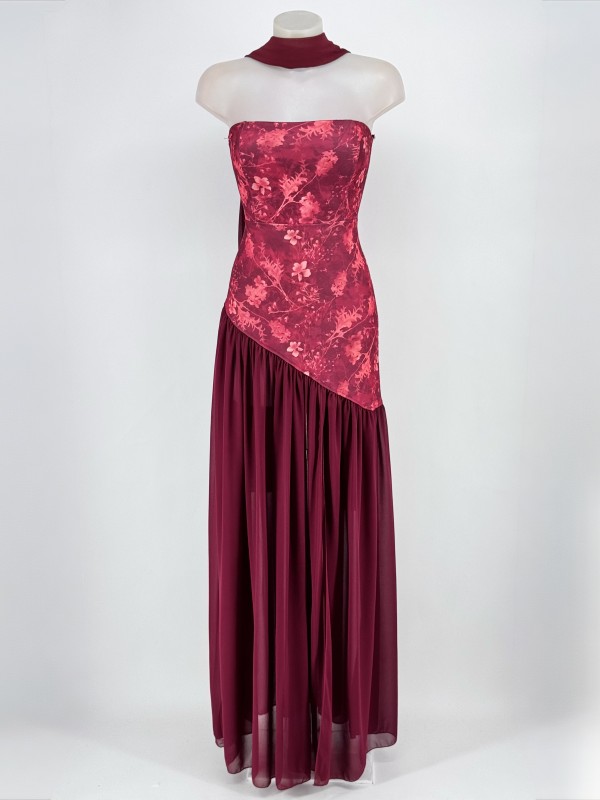 Vestido Brava Wine