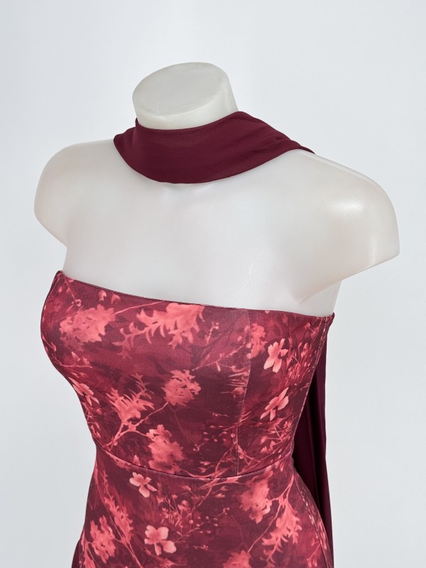 Vestido Brava Wine