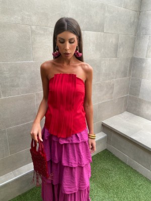 Conjunto Drama Rojo/Rosa