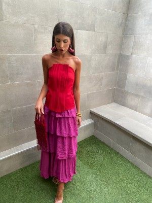 Conjunto Drama Rojo/Rosa