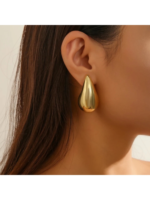 Boucles d'oreilles en forme de larme