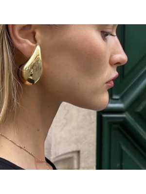 Boucles d'oreilles en forme de larme