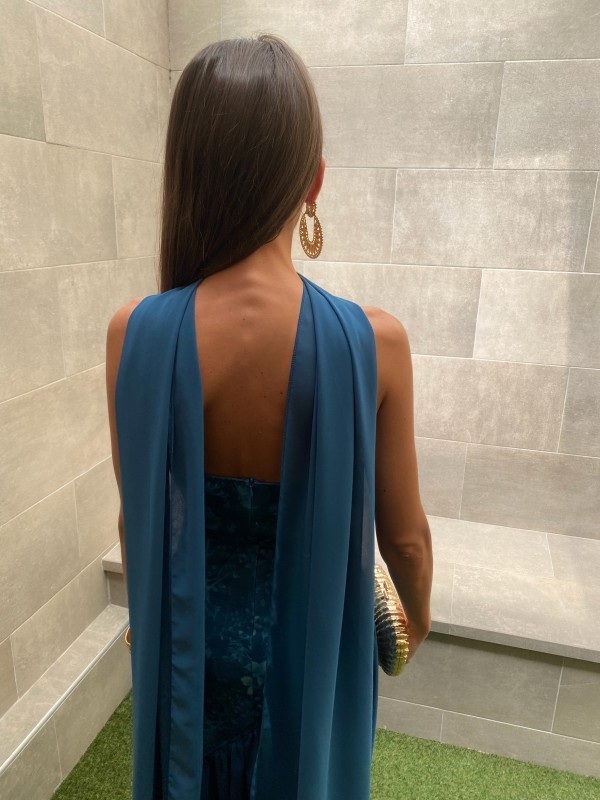 Vestido Brava Petróleo