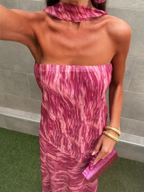 Vestido Barraquer Rosado