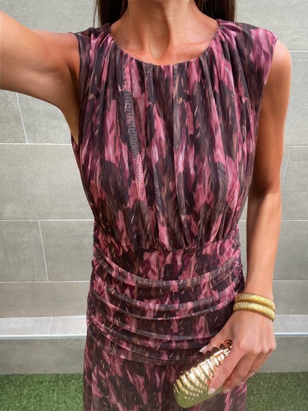 Vestido Chelo Marrón