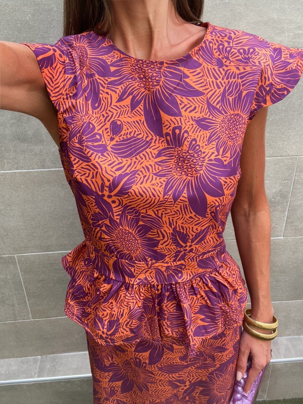 Conjunto Poppi Morado