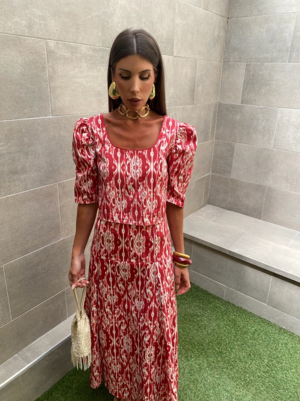 Conjunto Malasia Rojo