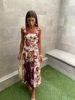 Robe crème Amarante