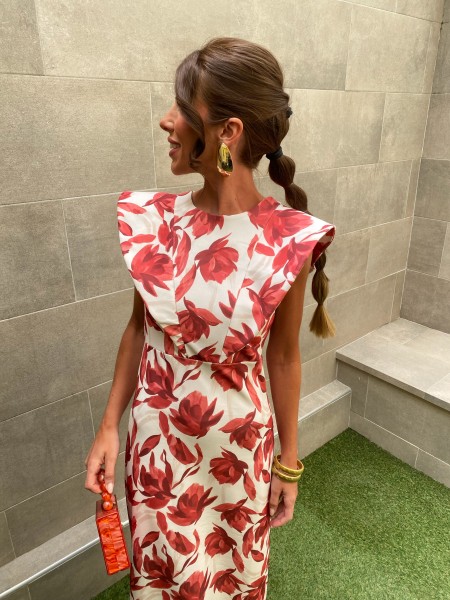 Vestido Laranja Ofelia 2