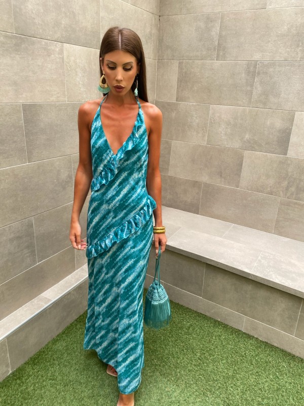 Robe turquoise Thalassa