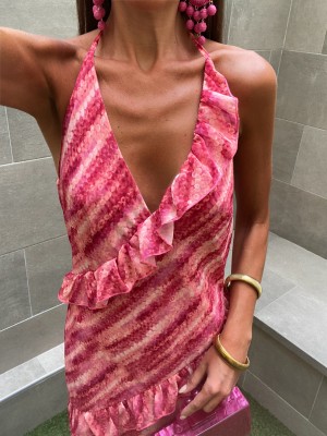 Vestido Thalassa Rosa