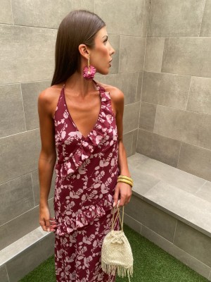 Robe Aranda couleur vin