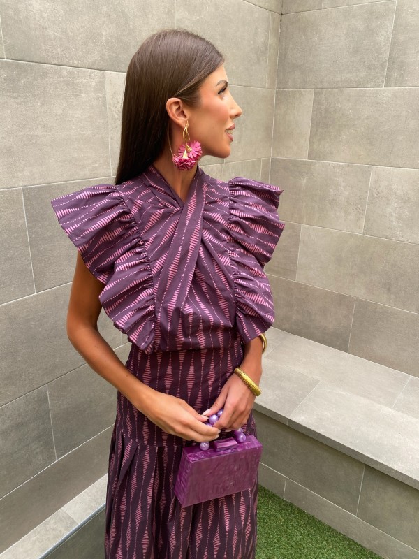 Conjunto Nayma Berenjena