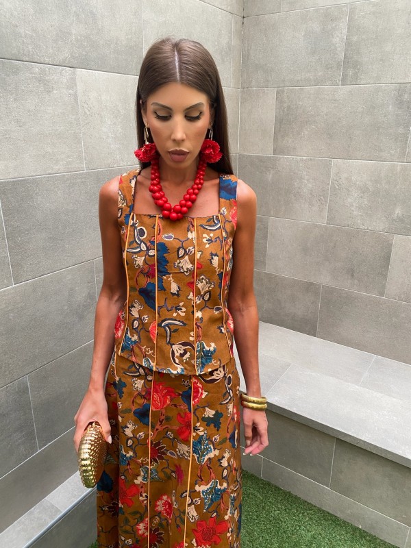 Conjunto Marceliano Ocre