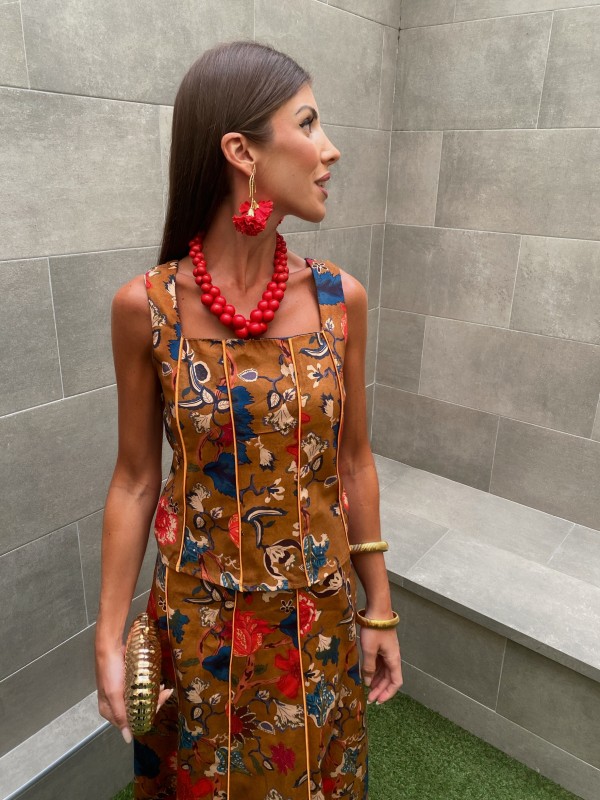 Conjunto Marceliano Ocre