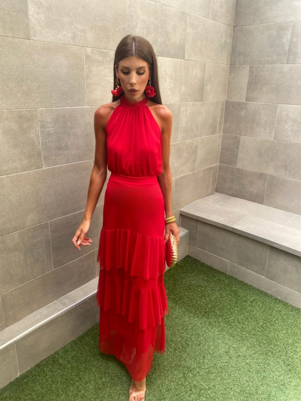 Makandé Plain Red Set