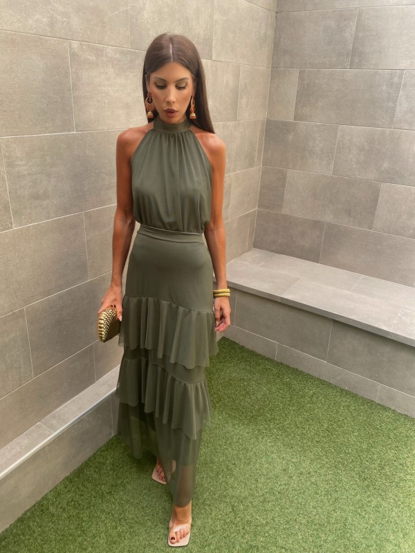 Makandé Plain Olive Set