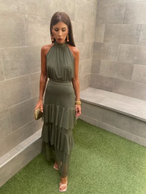 Makandé Plain Olive Set