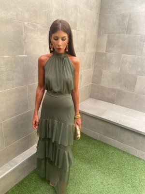 Makandé Plain Olive Set