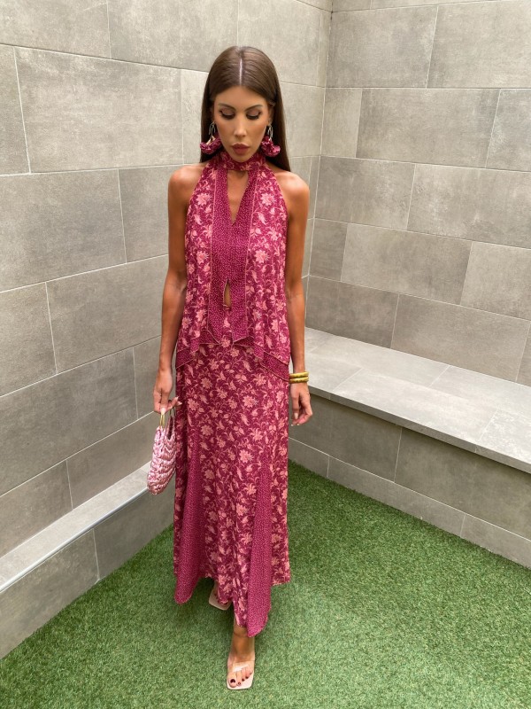 Conjunto Escorpião Rosa