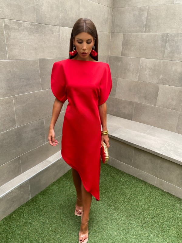 Vestido vermelho Manhattan