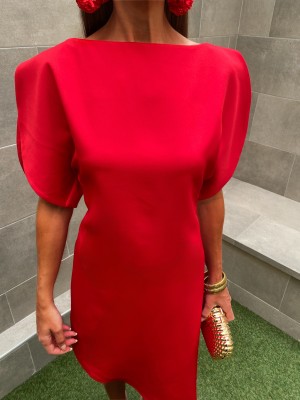 Vestido vermelho Manhattan