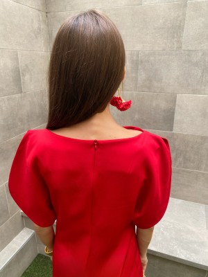 Abito rosso Manhattan