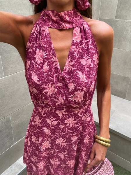 Vestido Junquera Rosa