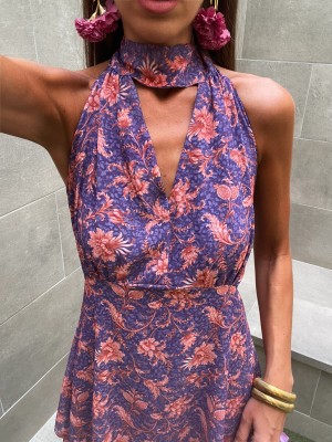 Purple Junquera Dress