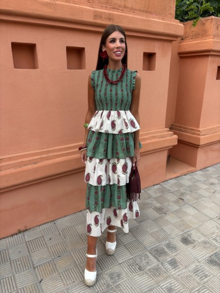 Vestido Ritzo verde-água 2