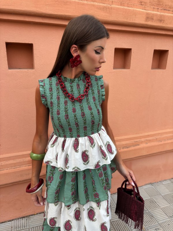 Vestido Ritzo Verdeagua