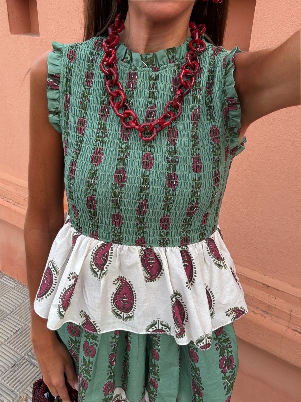 Vestido Ritzo Verdeagua