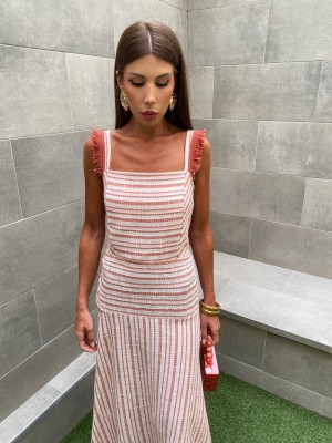 Salinas Coral Dress
