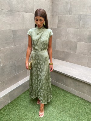 Vestido Danubio Verde