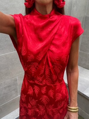 Red Danube Dress
