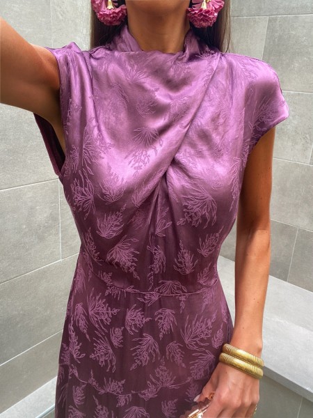 Danube Bougainvillea Dress