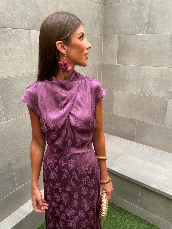 Danube Bougainvillea Dress