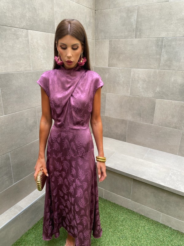 Danube Bougainvillea Dress