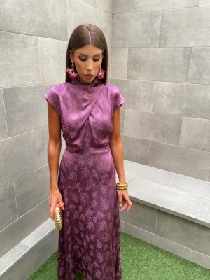 Danube Bougainvillea Dress