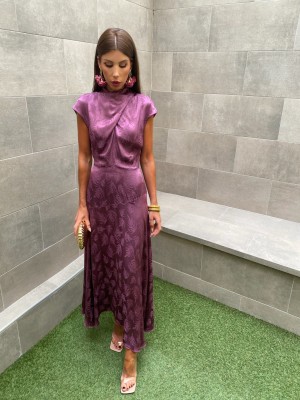 Danube Bougainvillea Dress