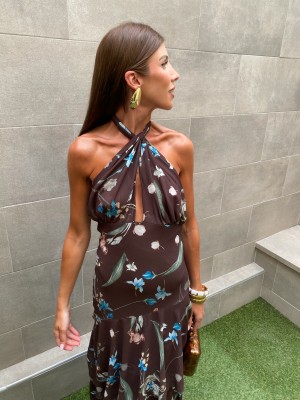 Vestido Ocaña Marrón